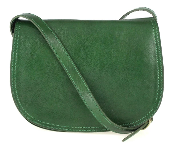 Sac Cuir Vachette Vert " ENILA " 3 Sac Cuir Vachette Vert " ENILA "