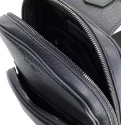 Hexagona Sac à Dos Monobretelle Transformable Cuir Vachette Marine "135724" -Hexagona Soldes Boutique 135724 marine ouvert 006858200 1748 12102019