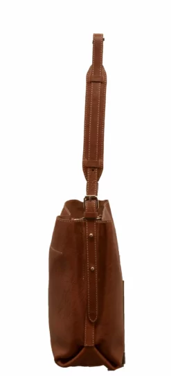Sac à Main Cuir Vachette Cognac " 14846 " -Hexagona Soldes Boutique 14846cognaccote 076689800 1106 20022024 scaled