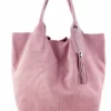 Sac Cuir Femme Peau Rose "ARIANNA" -Hexagona Soldes Boutique 14ariannarosanewpad 090919700 1642 26022021
