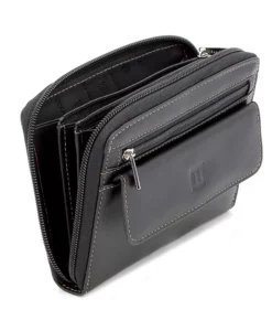 Hexagona Pochette Cuir Vachette Noir " 151125 " -Hexagona Soldes Boutique 151125 noir ouvert 073317700 1752 12102019