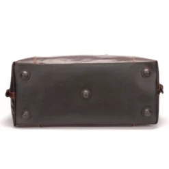 Sac De Voyage Grand Modèle Cuir Plongé Chataigne Orange " 1589-20 " -Hexagona Soldes Boutique 158920 9 010092400 1501 17112022