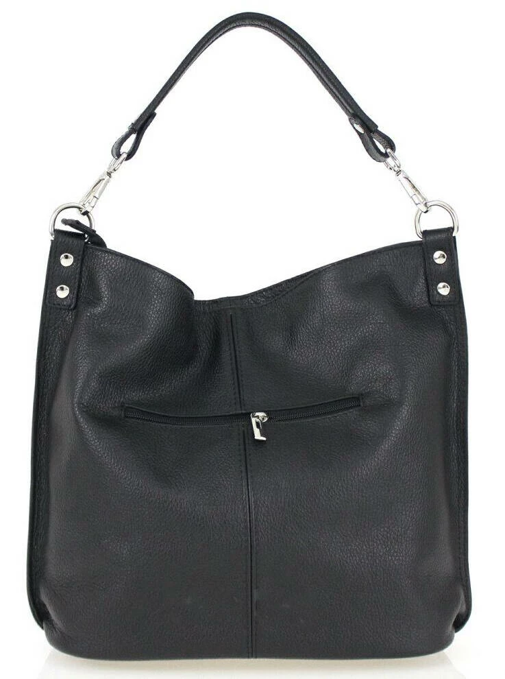 Sac Cuir Femme Noir " LUDMILLA " 3 Sac Cuir Femme Noir " LUDMILLA "