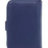 Hexagona Portefeuille En Cuir De Vachette Bleu " 227377 " -Hexagona Soldes Boutique 227377bleu3 045322800 1650 30032023