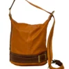 Sac à Dos En Cuir Vachette Cognac " INGRID " -Hexagona Soldes Boutique 24ingrid15cognac 061750400 1606 25022021