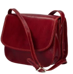 Sac Cuir Vachette Rouge " AMINA " -Hexagona Soldes Boutique 29aminatr260rorosso2 086480200 1605 21032023