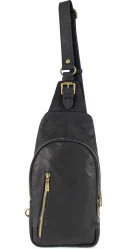 Sac Bandoulière Homme Noir " SAM "