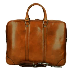 Cartable Cuir Vachette Cognac "GAVIN"