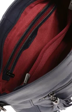 Hexagona Sac Cuir Femme Vachette Marine "414699" -Hexagona Soldes Boutique 41469964005 015049300 1122 02052023