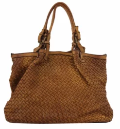 Sac Cuir Femme Cognac " SVEVA " -Hexagona Soldes Boutique 42svevacognac 076563700 1449 23022021