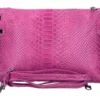 Pochette Cuir Femme Imprimé Python Fuxia " THERESA " -Hexagona Soldes Boutique 44theresatr216fxfuxia3 042517700 1605 21032023