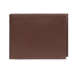 Hexagona Portefeuille Italien En Cuir De Vachette Chocolat " 461049 " -Hexagona Soldes Boutique 461049a91 061762400 1734 30032023