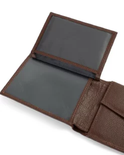 Hexagona Portefeuille Italien En Cuir De Vachette Chocolat " 461049 " -Hexagona Soldes Boutique 461049a95 060586600 1734 30032023