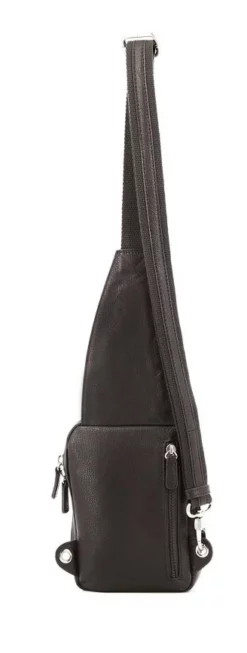 Hexagona Sac Porté Travers Cuir Vachette Marron " 461303 " -Hexagona Soldes Boutique 461303 marron dos 096818500 1755 12102019