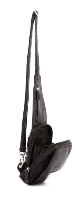 Hexagona Sac Porté Travers Cuir Vachette Marron " 461303 " -Hexagona Soldes Boutique 461303 marron ouvert 063797500 1755 12102019