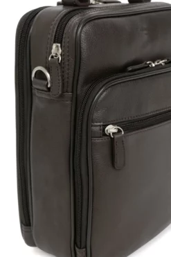 Hexagona Sacoche Cuir Vachette Marron " 461831 " -Hexagona Soldes Boutique 46183120004 059997600 0950 27102022