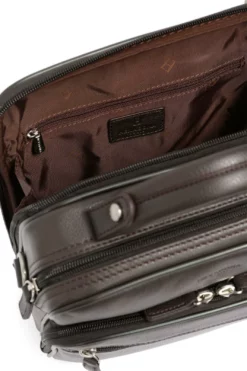 Hexagona Sacoche Cuir Vachette Marron " 461831 " -Hexagona Soldes Boutique 46183120005 010139600 0950 27102022