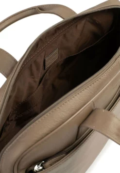 Hexagona Porte Ordinateur 15'' Cuir Vachette écorce " 462544 " -Hexagona Soldes Boutique 462544a245 052475000 1103 04042023