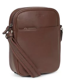 Hexagona Sacoche En Cuir De Vachette Chocolat " 462697 " -Hexagona Soldes Boutique 462697a92 066338900 1103 04042023