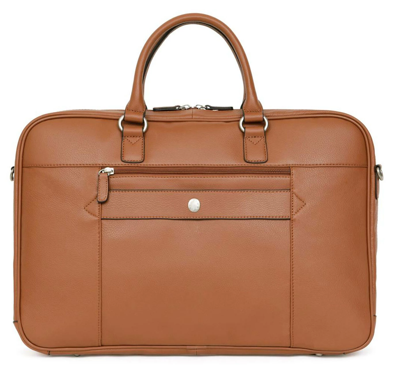 Hexagona Sacoche En Cuir De Vachette Tan " 464764 " 3 Hexagona Sacoche En Cuir De Vachette Tan " 464764 "