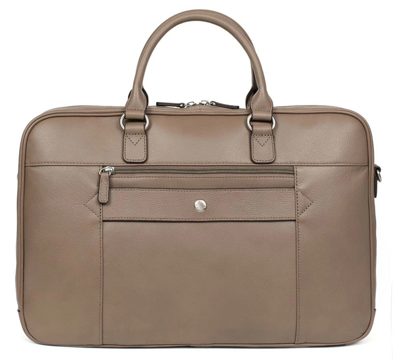 Hexagona Sacoche En Cuir De Vachette écorce " 464764 " 3 Hexagona Sacoche En Cuir De Vachette écorce " 464764 "