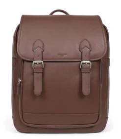 Hexagona Sac à Dos En Cuir De Vachette Chocolat " 465455 " -Hexagona Soldes Boutique 465455a91 090522500 1103 04042023