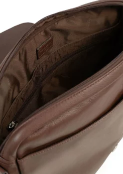 Hexagona Gibecière A4 En Cuir De Vachette Avec Poche Tablette Chocolat " 466184 " -Hexagona Soldes Boutique 466184a95 028766500 1103 04042023