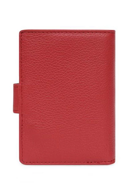 Hexagona Porte Cartes Cuir Vachette Rouge " 467254 " 4 Hexagona Porte Cartes Cuir Vachette Rouge " 467254 " – Image 2