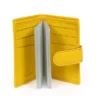 Hexagona Porte Cartes Cuir Vachette Jaune " 467254 " -Hexagona Soldes Boutique 46725490002 070180600 1625 14062022