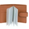Hexagona Porte Cartes Cuir Vachette Tan " 467254 " -Hexagona Soldes Boutique 467254a202 083551200 1625 14062022