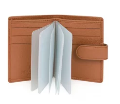 Hexagona Porte Cartes Cuir Vachette Tan " 467254 "
