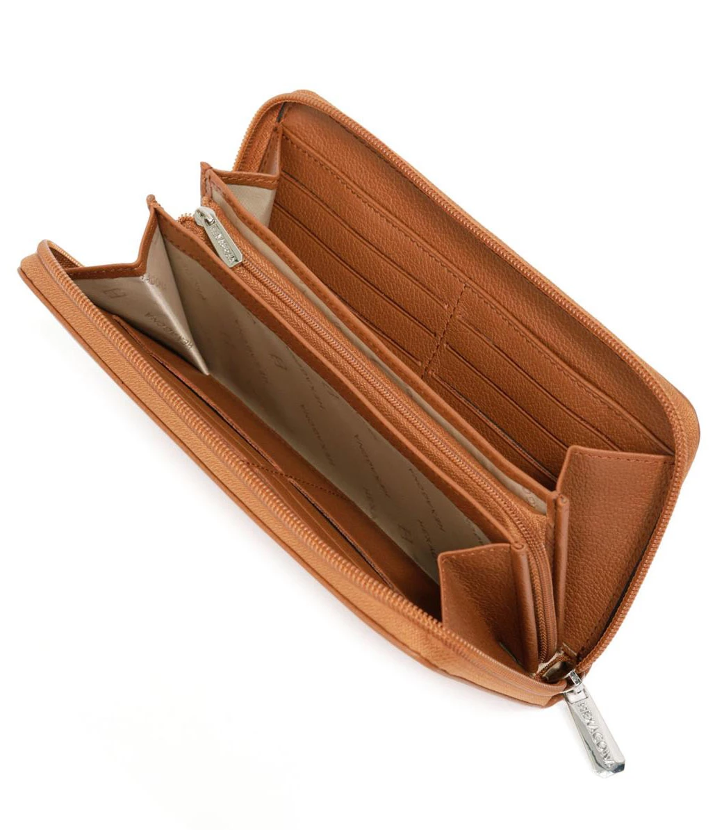 Hexagona Portefeuille En Cuir De Vachette Tan " 467258 " 5 Hexagona Portefeuille En Cuir De Vachette Tan " 467258 " – Image 3