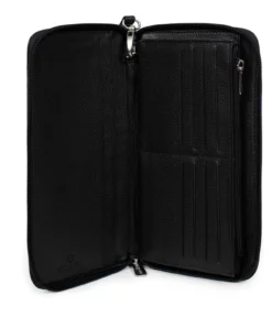 Hexagona Porte Carte/billet En Cuir De Vachette Noir " 467487 " -Hexagona Soldes Boutique 46748701002 057723300 1801 20032023