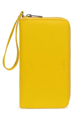 Hexagona Porte Carte/billet En Cuir De Vachette Jaune " 467487 " -Hexagona Soldes Boutique 46748790001 097814500 1801 20032023