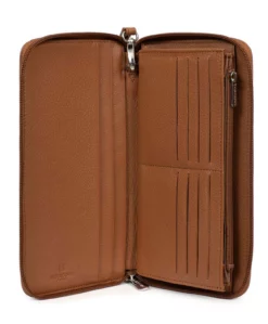 Hexagona Porte Carte/billet En Cuir De Vachette Tan " 467487 " -Hexagona Soldes Boutique 467487a202 092761700 1801 20032023