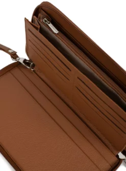 Hexagona Porte Carte/billet En Cuir De Vachette Tan " 467487 " -Hexagona Soldes Boutique 467487a205 068354300 1801 20032023