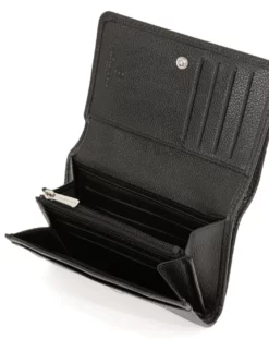 Hexagona Portefeuille Cuir Vachette Noir " 467627 " -Hexagona Soldes Boutique 46762701005 064340000 1625 14062022