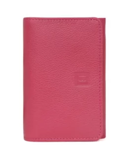 Hexagona Portefeuille Cuir Vachette Fushia " 467627 " -Hexagona Soldes Boutique 46762730001 003778000 1625 14062022