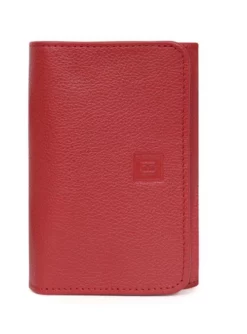 Hexagona Portefeuille Cuir Vachette Rouge " 467627 " -Hexagona Soldes Boutique 46762788001 083490000 1625 14062022