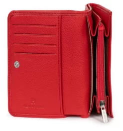 Hexagona Portefeuille Cuir Vachette Fraise " 467627 "