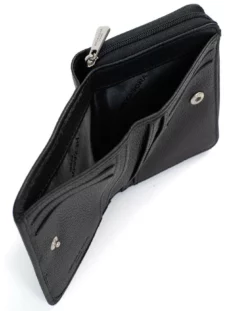 Hexagona Portefeuille 1 Volet Cuir Vachette Noir " 468322 " -Hexagona Soldes Boutique 46832201006 078782500 1630 18092023