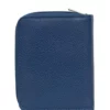 Hexagona Portefeuille 1 Volet Cuir Vachette Bleu " 468322 " -Hexagona Soldes Boutique 46832237003 073726100 1630 18092023