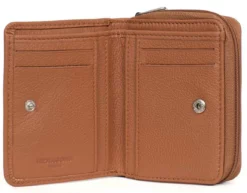 Hexagona Portefeuille 1 Volet Cuir Vachette Tan " 468322 " -Hexagona Soldes Boutique 468322a202 062731200 1630 18092023