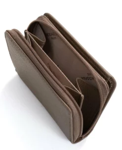 Hexagona Portefeuille 1 Volet Cuir Vachette écorce " 468322 " -Hexagona Soldes Boutique 468322a245 001265400 1630 18092023