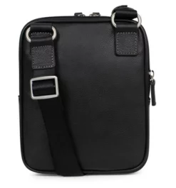 Hexagona Sacoche Cuir De Vachette Graine Noir " 469380 " -Hexagona Soldes Boutique 46938001003 031723800 1047 20102023