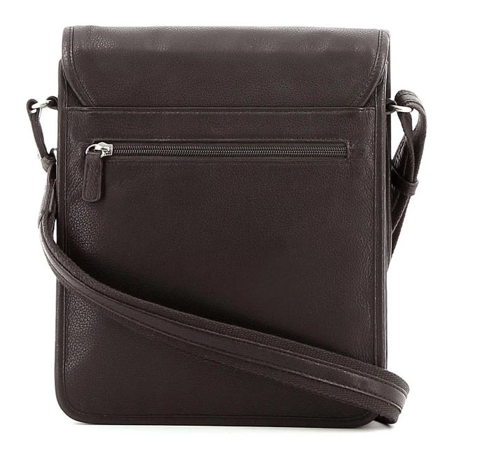 Hexagona Besace Cuir Vachette Marron Fonce " 469548 " 4 Hexagona Besace Cuir Vachette Marron Fonce " 469548 " – Image 2