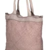 Sac à Main Cuir Vachette Tressé Rosa " KAROLA " -Hexagona Soldes Boutique 46karolas7256cirosacip 077706300 1605 21032023