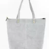 Grand Sac Shopping Cuir Gris " ALENA " -Hexagona Soldes Boutique 47alenasengrigio 075590200 1550 17032023