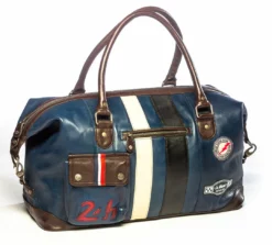 Sac Cuir Agneau Bleu " WE 48H "