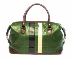 Sac Cuir Agneau Vert "WE 48H"